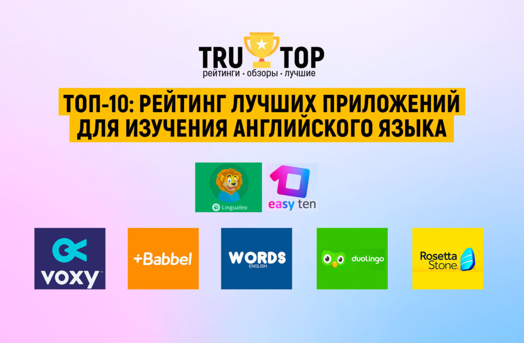 ТОП-10: Лучшие приложения для изучения английского языка для ПК, iOS и ...